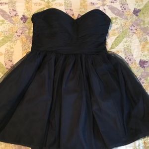 Navy blue dress